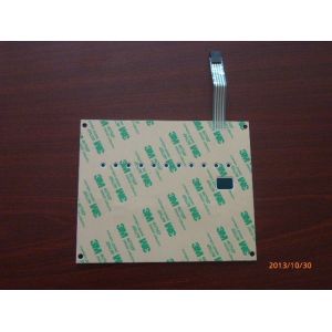 Control Feel Smooth Membrane Switch Keyboard , Flexible Remote Control Panel