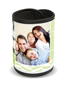 Customized Sublimation Can Cooler Blanks With Black Edge Neoprene Sublimation