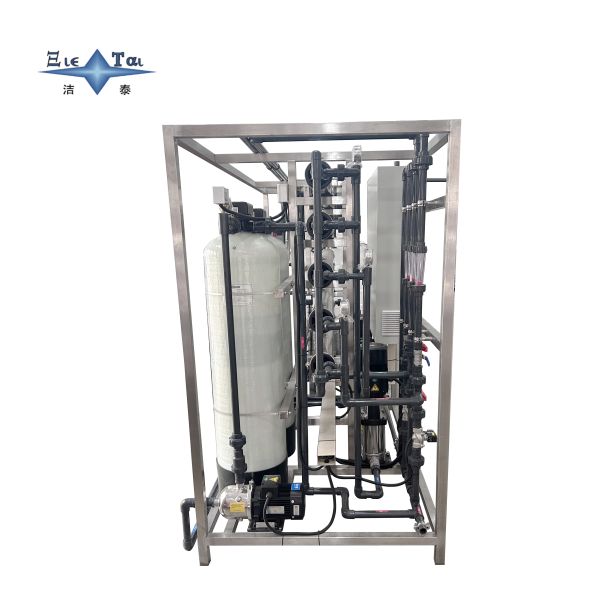 JTC-1TRO/EDI: 1-Ton Double-Stage RO+EDI Unit for Ultrasonic Cleaning (2.5M×1.5M
