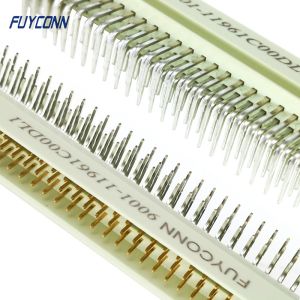 96pin DIN 41612 Connector 3 rows Plug 96P Right Angle PCB Male Eurocard