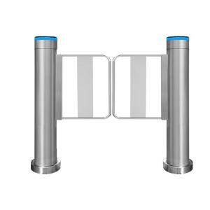 Cylindrical Speed Lane Turnstile Gate Strong Light and High Temperature