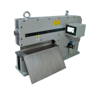 China PCB V-Cut Machine 450mm cutting PCBA ,  FR4 , LED linght bar , Alum board on sale