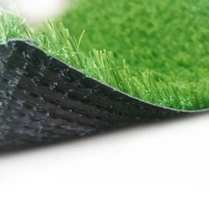 Anti Fire Artificial Soccer Turf , 40mm 50mm Synthetic Football Grass