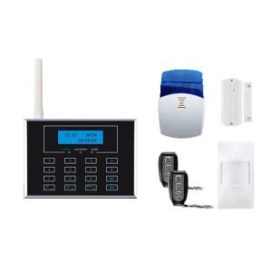 Wholesale Dual Network GSM PSTN Alarm System with touch keypad and wireless doorbell from china suppliers