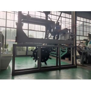 Wheel Type Compost Turner Fermentation Composting Machine For Organic Waste