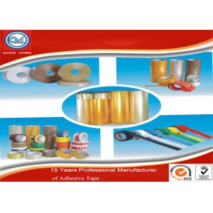 Wholesale 3 '' Diameter Acrylic Adhesive Clear BOPP Packaging Tape , Coloured Sticky Tape from china suppliers