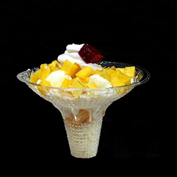 Quality PP Ice Cream Plastic Cup Making Machine ABC / EPS Sheet PLC Temp Control for sale