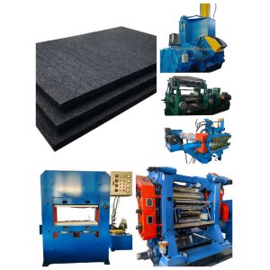 Customized Rubber Press Machine For Rubber Sound Insulation Board / Sound