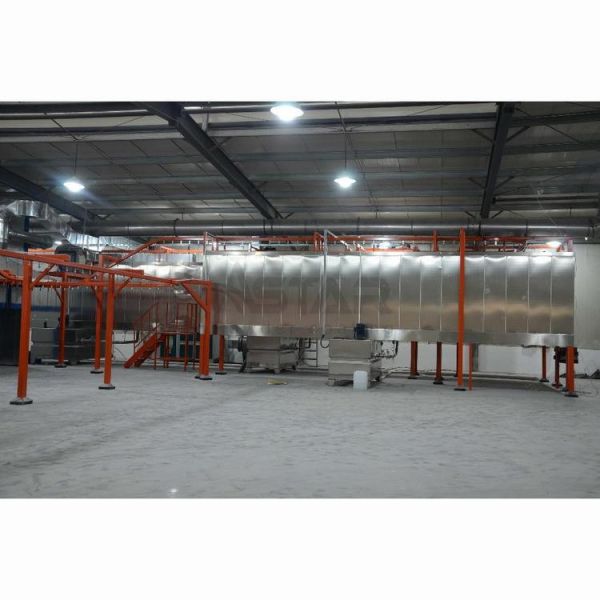 Suspended Tunnel Electrostatic Powder Coating Line Surface Pretreatment Equipment