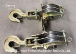 Open QHS Double Sheave Pulley Block 10T Conductor Stringing Tools