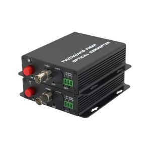 1 Channel Video And 1 Reverse Data Coaxial Video Transmitter And Receiver