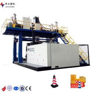 China Electric Heating With Temperature Control Road Barrel Blow Moulding Machine on sale