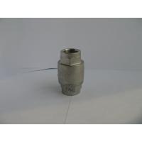 China 2PC SPRING CHECK VALVE SS304,SS316 1/4-2 for sale