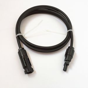 MC4 Panel Cable Connectors Y Type 4 in 1, Extension Cable Pair Solar Plug Socket