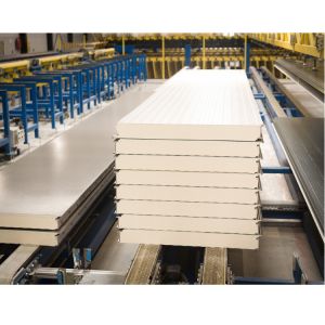 Wholesale PU Polyurethane Composite Sandwich Panel Width 950mm Seamless Connection from china suppliers