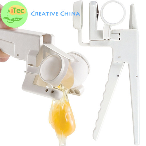 separate EZ Egg Cracker Handheld EZ cracker egg cracker with separator tools egg