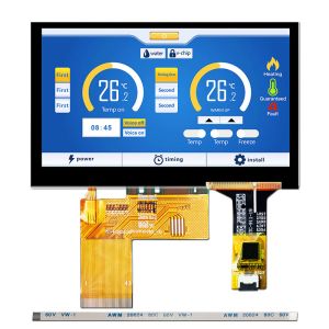 800x480 4.3 Inch TFT LCD Display Module Capacitive Touch Screen