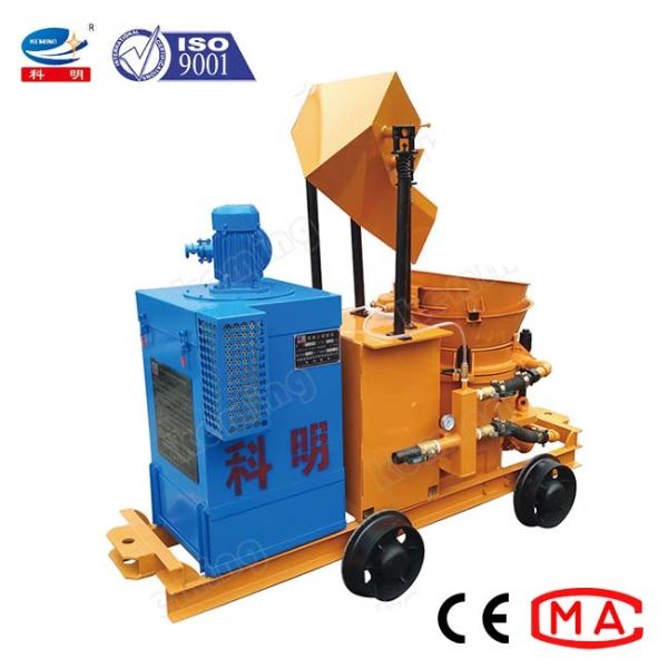 Dry Ready Mix Concrete Spray Shotcrete Machine 0.5mpa Pressure For Coal Mine