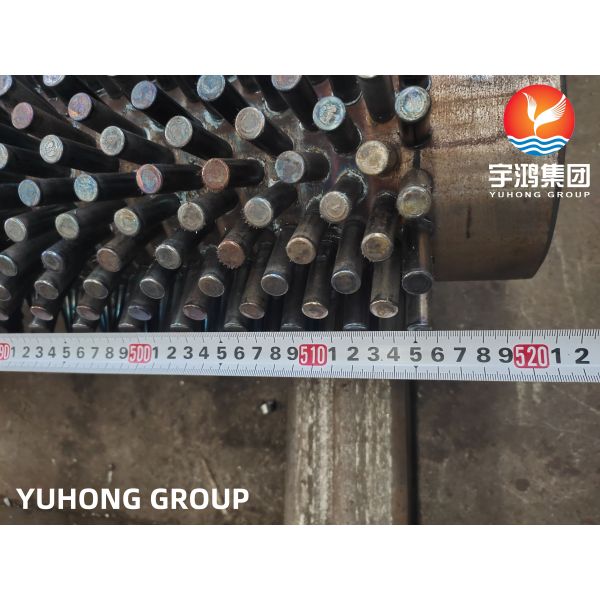 Quality ASTM A106 Gr B Studded Tube With CS Fins For Economizers And Air Preheaters for sale