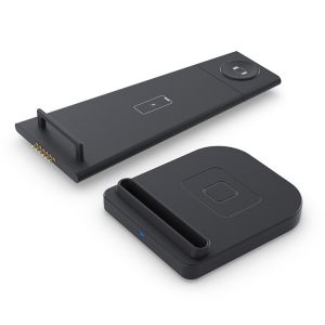Double Coils 10W Detachable 3 In 1 QI Wireless Charger