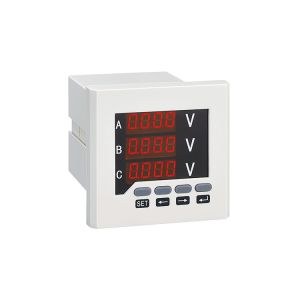 LED display three phase digital electrical meter panel ampere meter