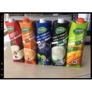 1000ml Prisma Laminated Aseptic Milk Packing Material with 7 Layers