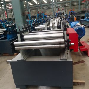 Channel Frame CZ Purlin Roll Forming Machine 22KW PLC Control System