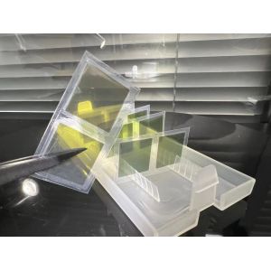 10 x 10 x 0.5mm Silicon Carbide Wafer 4H - N SiC Crystal Chips