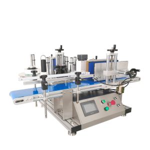 Full Automatic Desktop Benchtop Labeling Machine For Cosmetic Jar Tube Vial