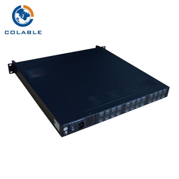 Quality ATSC - T MPEG4 HD Encoder Modulator 16 In 1 For Free To Air System COL5011U - NH1 for sale