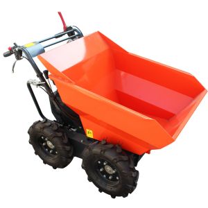 China CE Approved 60 KW Electric Motorized Power Mini Dumper with 300kg Load Capacity Made on sale