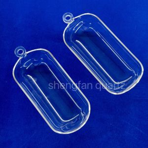 Wholesale Factory Custom High Temperature Resistant Semiconductor Quartz Cleaning Boat Annealing Boat from china suppliers