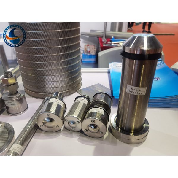 Water Treatment Solution Wedge Wire Screen Pipe Low Temperature