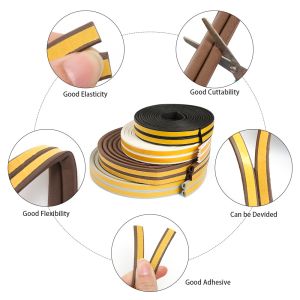 Windproof Sound Proof Sealing Strip Noise Soundproof Blocking Weather Seals
