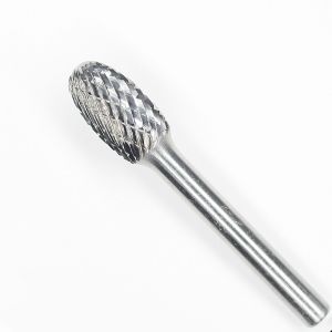 Wholesale SE-51 Oval Shape Carbide Burr Die Grinder Bits 1/4&quot; X 3/8&quot; On 1/8&quot; Shank Standard Double Cut from china suppliers