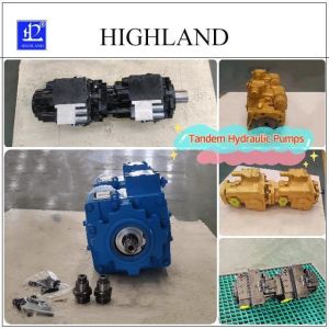 China Advanced Tandem Hydraulic Pumps For Precise Control In Closed Circuit Systems on sale