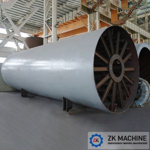 5TPH Industrial Rotary Sand Dryer Significant Design High Working Efficiency