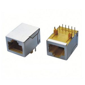 Buy cheap 8P8C RJ45 Magnetic Jack , Shielded Modular Rj45 Connectors With Shutter from wholesalers