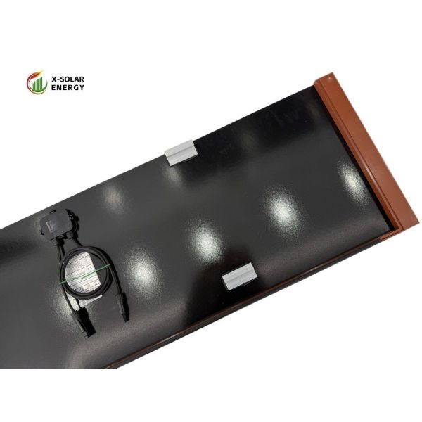 Quick Shipping 120W Orange BIPV Solar Panel with Package Gross Weight of 9.500kg