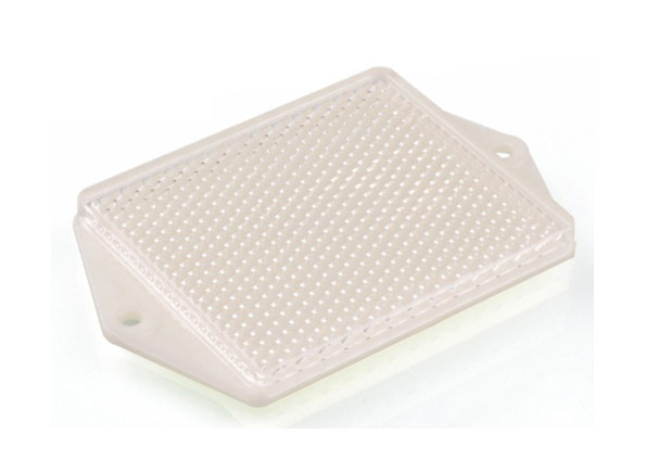 White 85 * 55mm TD - 01 (1) Mirror Reflector Plate Corrosion Resistant CE