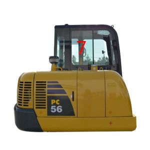 China PC56-7 PC56 DOT KOMATSU Excavator Window Replacement Right Side Position No.7 on sale