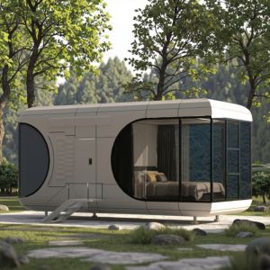 Intelligent and Exquisite Steel Structure space Capsule Waterproof Carport