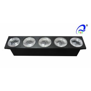 High Brightness RGB 3in1 LED Matrix DMX Bar Lamp with 5 Heads 30 Watt 500 mA