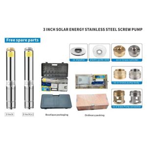 DC Submersible Well Pump Kit Low Pressure MPPT Control For Bore Hole