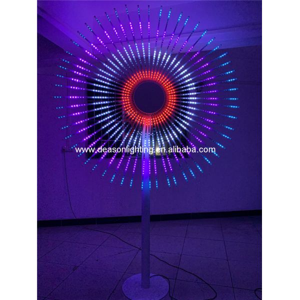 Rotating Windmills Shaped Led Firework Light