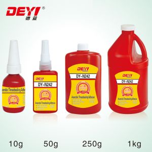 Main Raw Material Blue Medium Strength N242 Thread Locking Adhesive For Screw