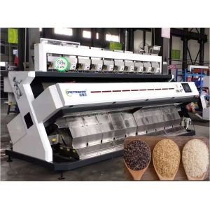 Buy cheap 10 Chutes Rice Color Sorter Large Capacity Black White Red Brown Waterfall from wholesalers