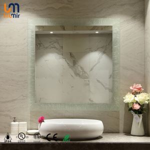 Customized Large LED Bathroom Mirror Frameless Easy Installation And Cleaning
