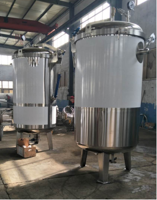 Vertical Food Sterilization Equipment With Automatic Hydraulic Pressure Open / Close Door