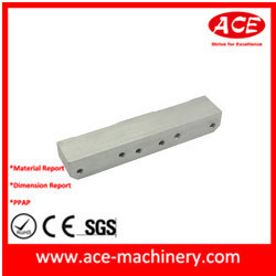 RoHS Certified Precision Parts CNC Machining Manifold Block with Customized